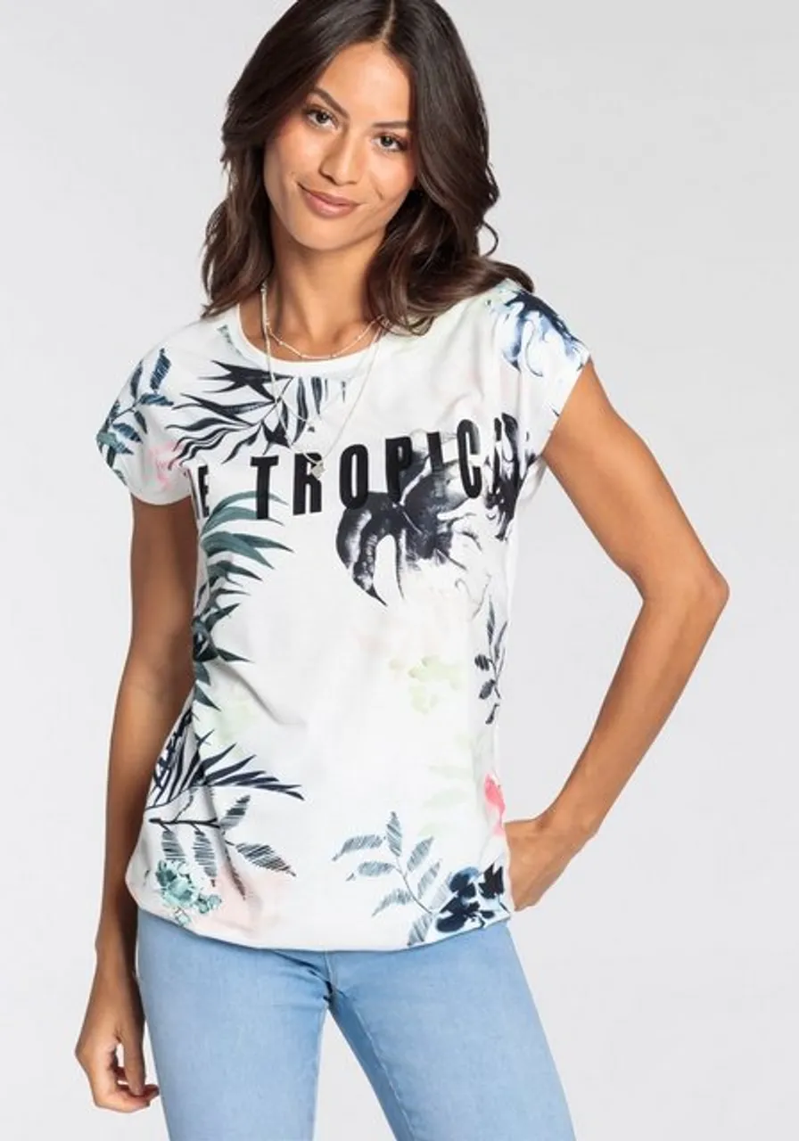 Laura Scott T-Shirt mit modischem Print - NEUE KOLLEKTION