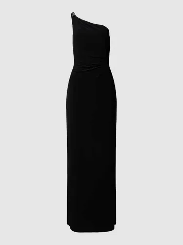 Lauren Dresses Damen Abendkleid mit Seitenschlitz Modell 'BELINA' in Black