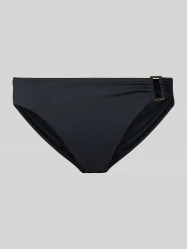Lauren Ralph Lauren Bikini-Hose mit Label-Applikation in Black