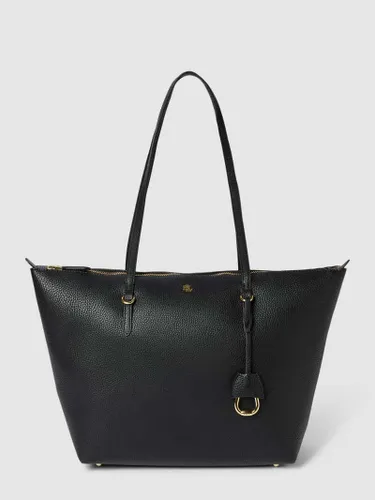 Lauren Ralph Lauren Handtasche mit Label-Applikation Modell 'KEATON' in Black, Größe One Size