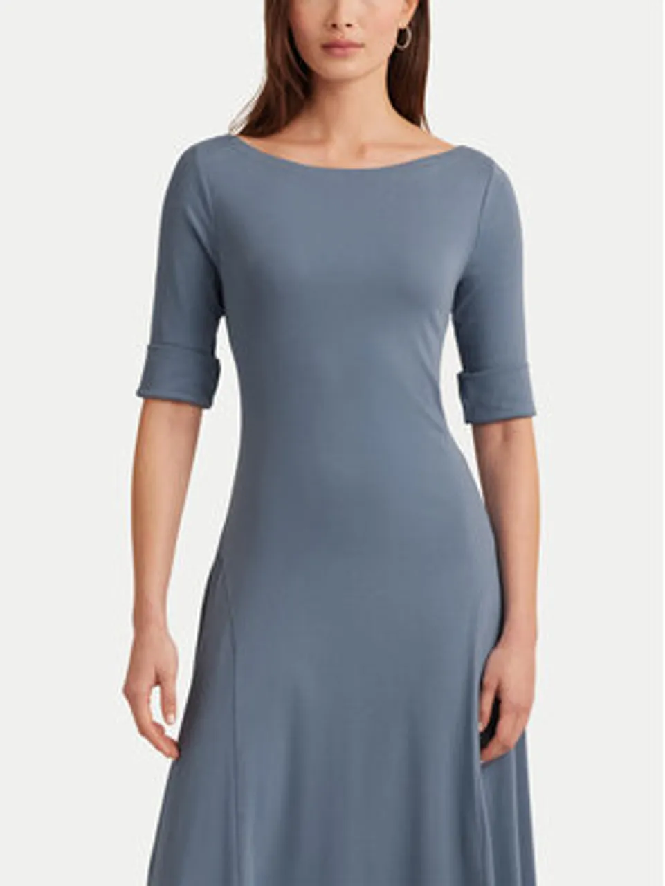 Lauren Ralph Lauren Kleid für den Alltag 250863913013 Blau Regular Fit