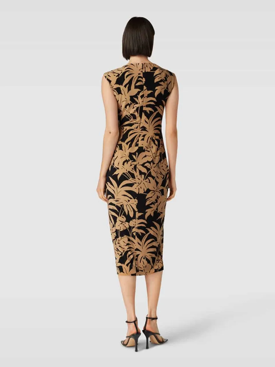 Lauren Ralph Lauren Kleid mit Schleifen-Detail Modell 'REIDLY' in Black