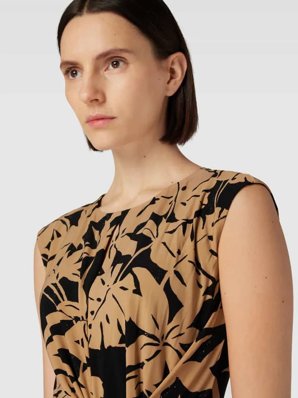 Lauren Ralph Lauren Kleid mit Schleifen-Detail Modell 'REIDLY' in Black