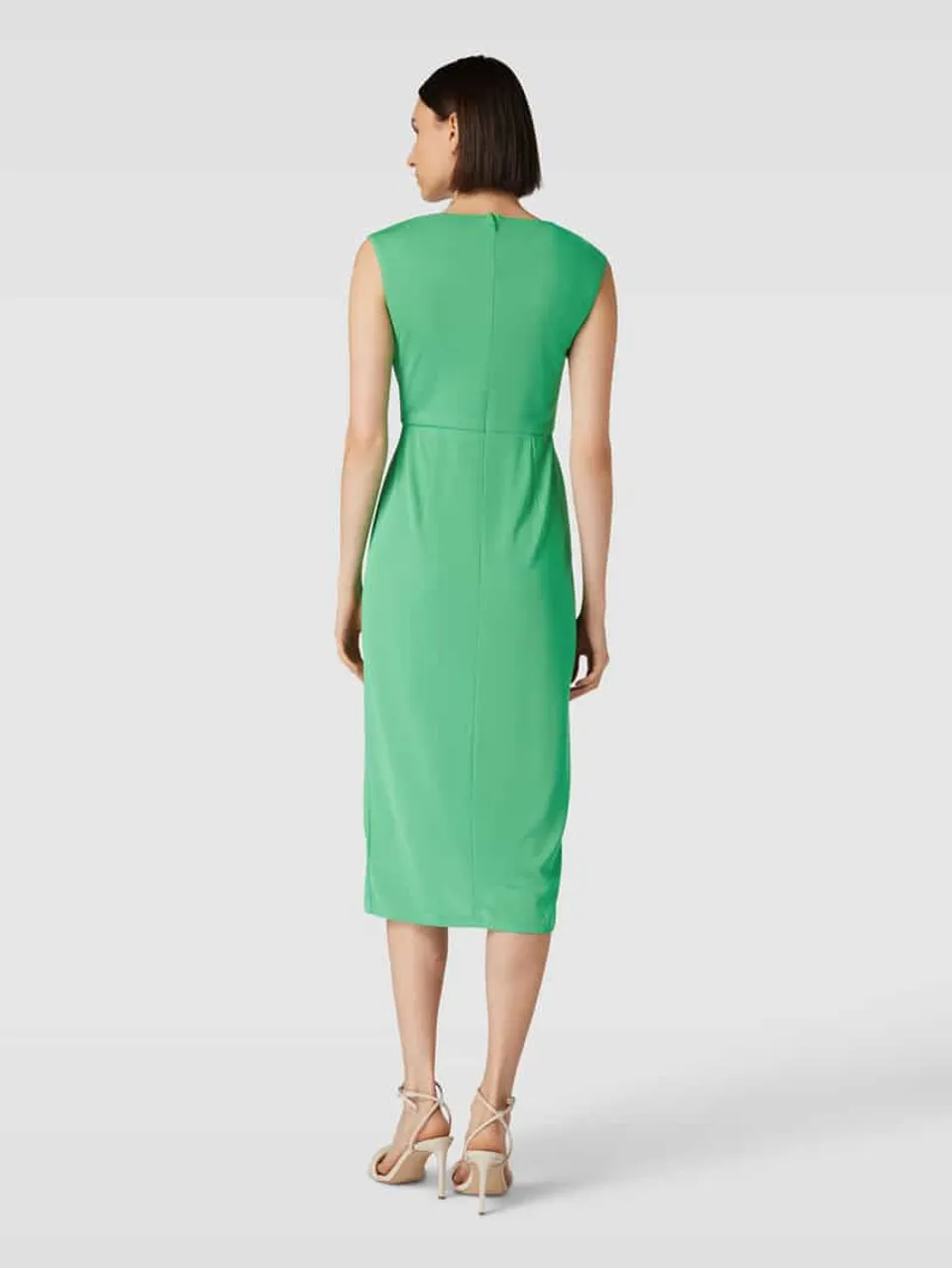 Lauren Ralph Lauren Kleid mit Schleifen-Detail Modell 'REIDLY' in Gruen