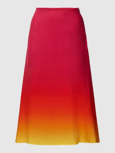 Lauren Ralph Lauren Midirock mit Farbverlauf Modell 'JETSON MID FULL' in Pink