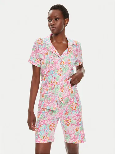 Lauren Ralph Lauren Pyjama ILN72331 Bunt Regular Fit