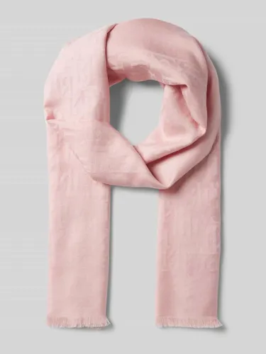 Lauren Ralph Lauren Schal mit Strukturmuster in Pink