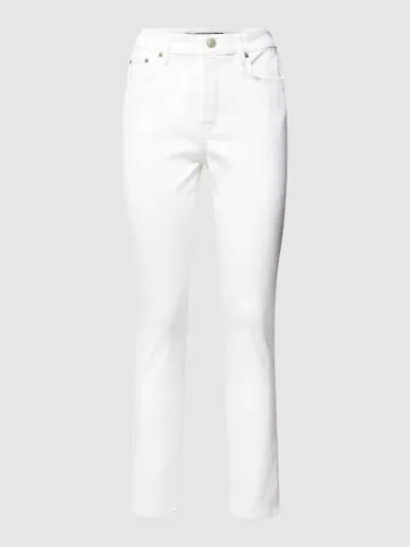 Lauren Ralph Lauren Skinny Fit High Waist Jeans mit Stretch-Anteil in Weiss