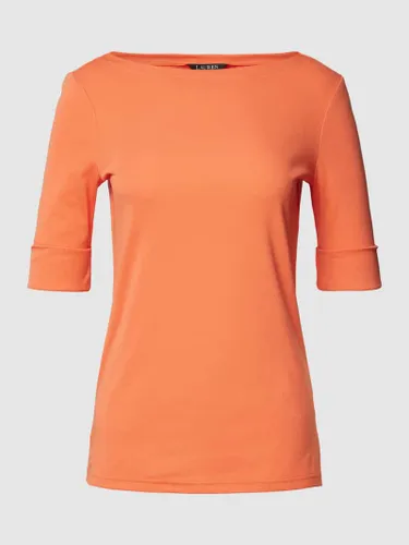 Lauren Ralph Lauren T-Shirt mit 1/2-Arm Modell 'JUDY' in Orange