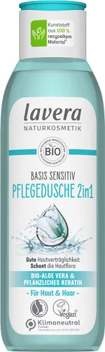 lavera Pflegedusche basis sensitiv 2 in 1 - Shampoo &