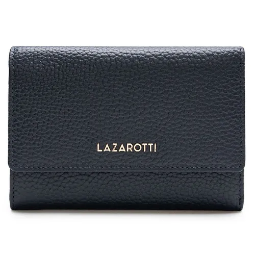Lazarotti - Bologna Leather Geldbörse Leder 14 cm Portemonnaies Schwarz Damen