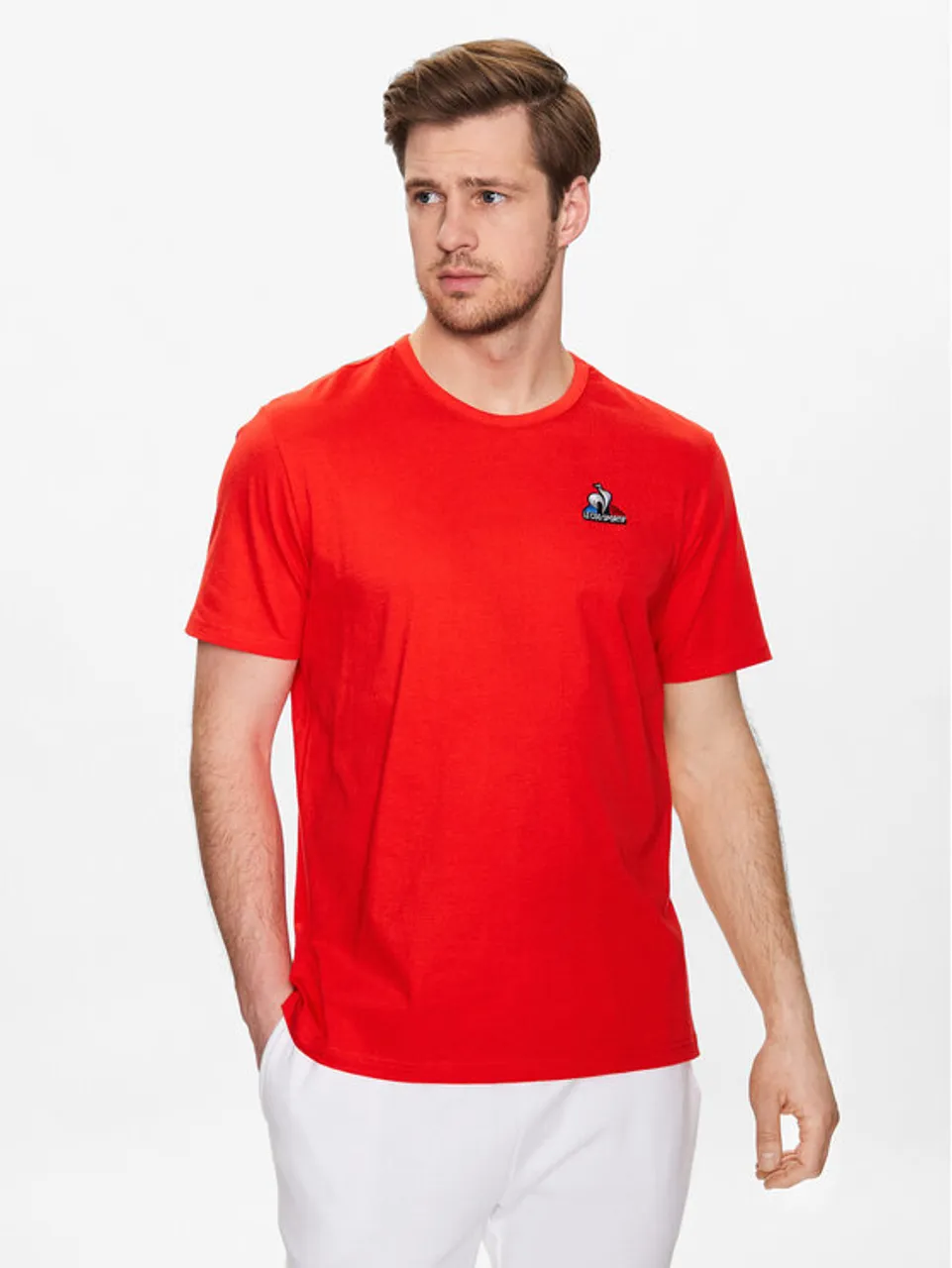 Le Coq Sportif T-Shirt 2310608 Rot Regular Fit