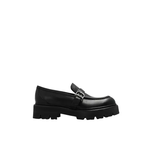 Leather loafers Dsquared2