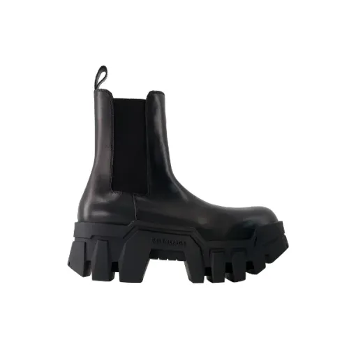 Leder boots Balenciaga