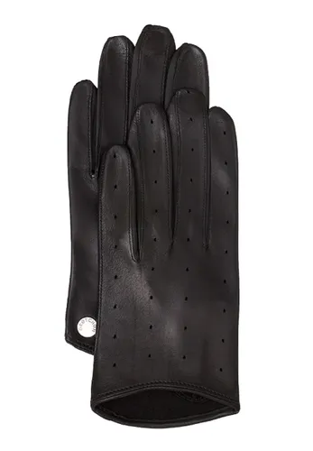 Lederhandschuhe GRETCHEN "Summer Gloves" Gr. 7,5, schwarz Damen Handschuhe Fingerhandschuhe