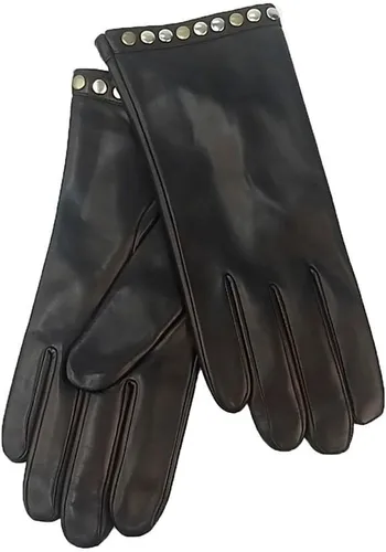 Lederhandschuhe J.JAYZ Gr. 7, schwarz Damen Handschuhe Fingerhandschuhe