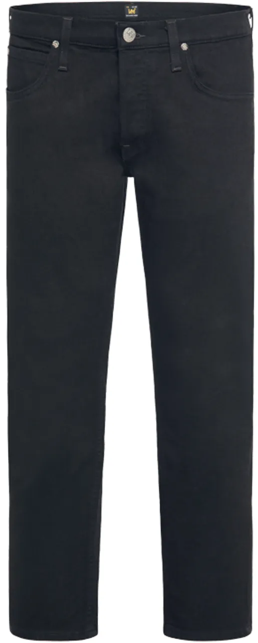 Lee Jeans Daren Zip Fly Regular Straight Fit Clean Black Jeans schwarz in W31L32