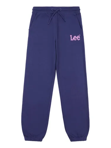 Lee Jogginghose Wobbly Graphic LEG5097 Blau Regular Fit