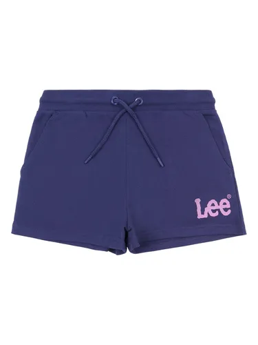 Lee Sportshorts Wobbly Graphic LEG5092 Blau Regular Fit