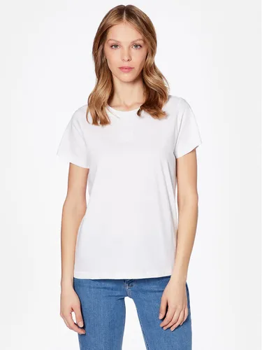 Lee T-Shirt L49EEHLJ 112330450 Weiß Regular Fit