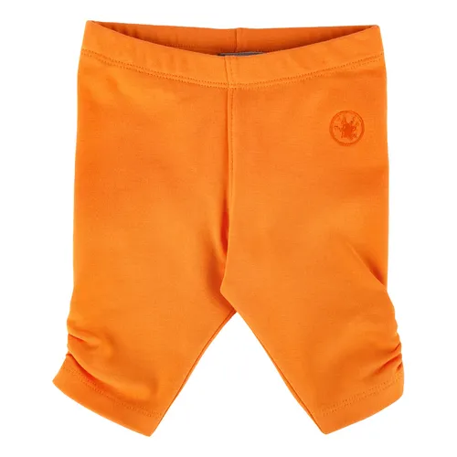Leggings B - SKATING FLAMINGO in orange