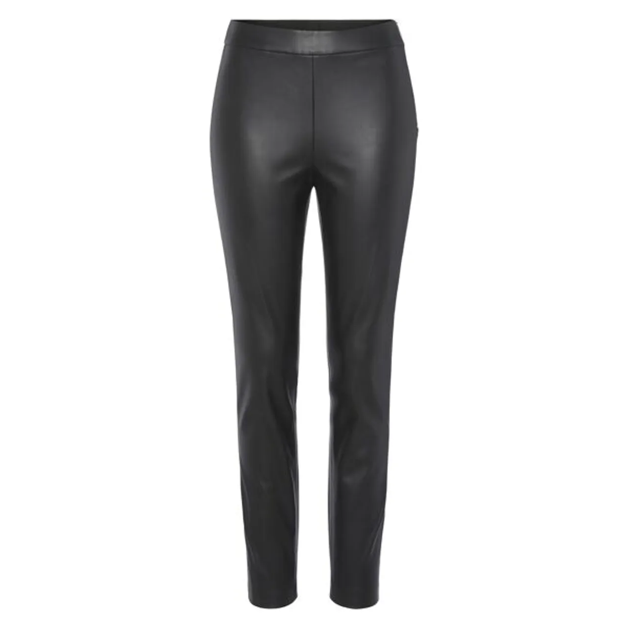 Leggings BOSS ORANGE "C_Taslimah Premium Damenmode" Gr. 42, N-Gr, schwarz (black) Damen Hosen High-Waist-Hosen