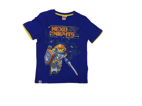 LEGO® kidswear T-Shirt Ritter Kinder Jungen Kurzarmshirt Blau Short Sleeve