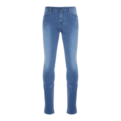 Leonardo Jeans - 80% Baumwolle, Fünf Taschen Tramarossa