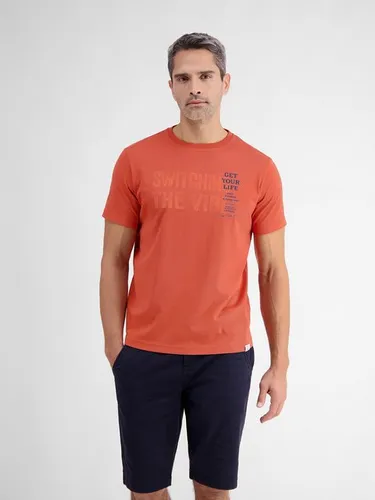 LERROS T-Shirt LERROS Herren T-Shirt mit Brust-Print