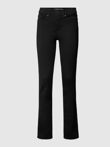 Levi's® 300 Shaping Slim Fit Jeans mit Stretch-Anteil Modell '312™' in Black