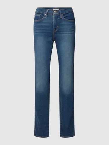 Levi's® 300 Shaping Slim Jeans im 5-Pocket-Design Modell '312™' in Dunkelblau