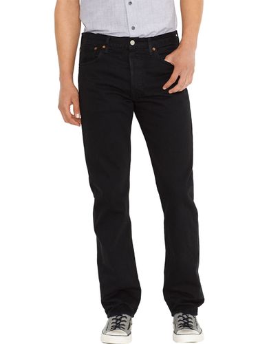 Levi's® 501® Jeans - Regular Straight Fit - Stonewash - Onewash - Marlon Wash - Black - Light Broken In
