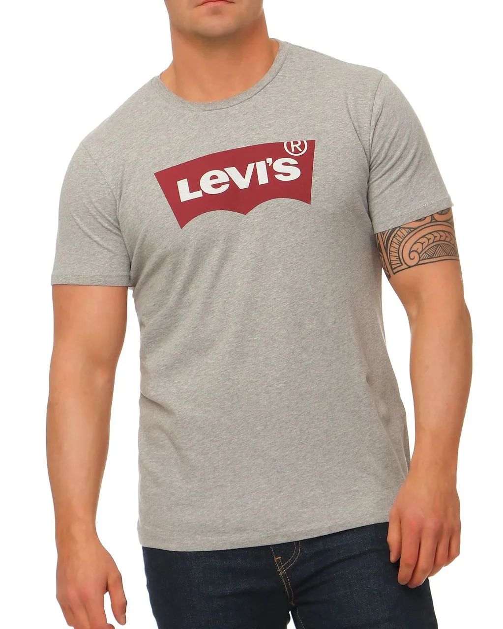 Levi's Herren Graphic Set-In Neck T-Shirt