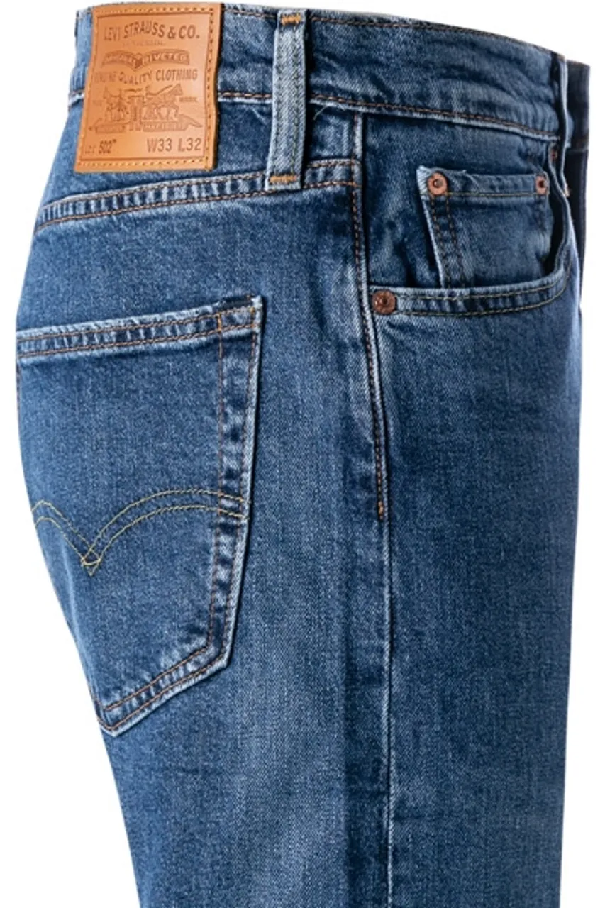 Levi's® Herren Jeans blau Baumwoll-Stretch