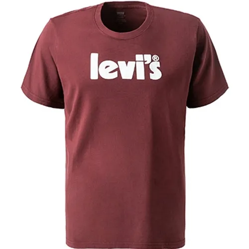 Levi's® Herren T-Shirt rot Baumwolle