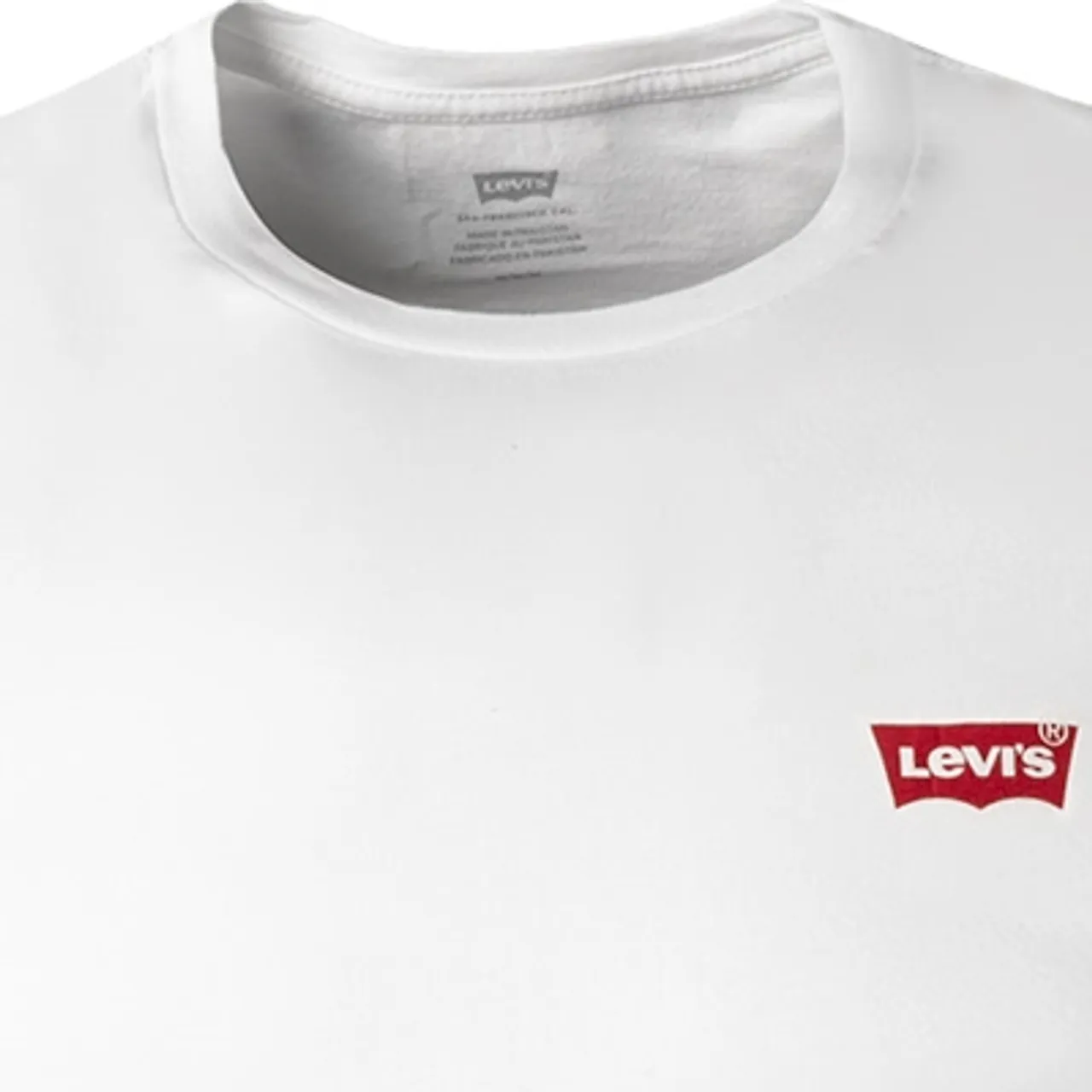 Levi's® Herren T-Shirts grau Baumwolle