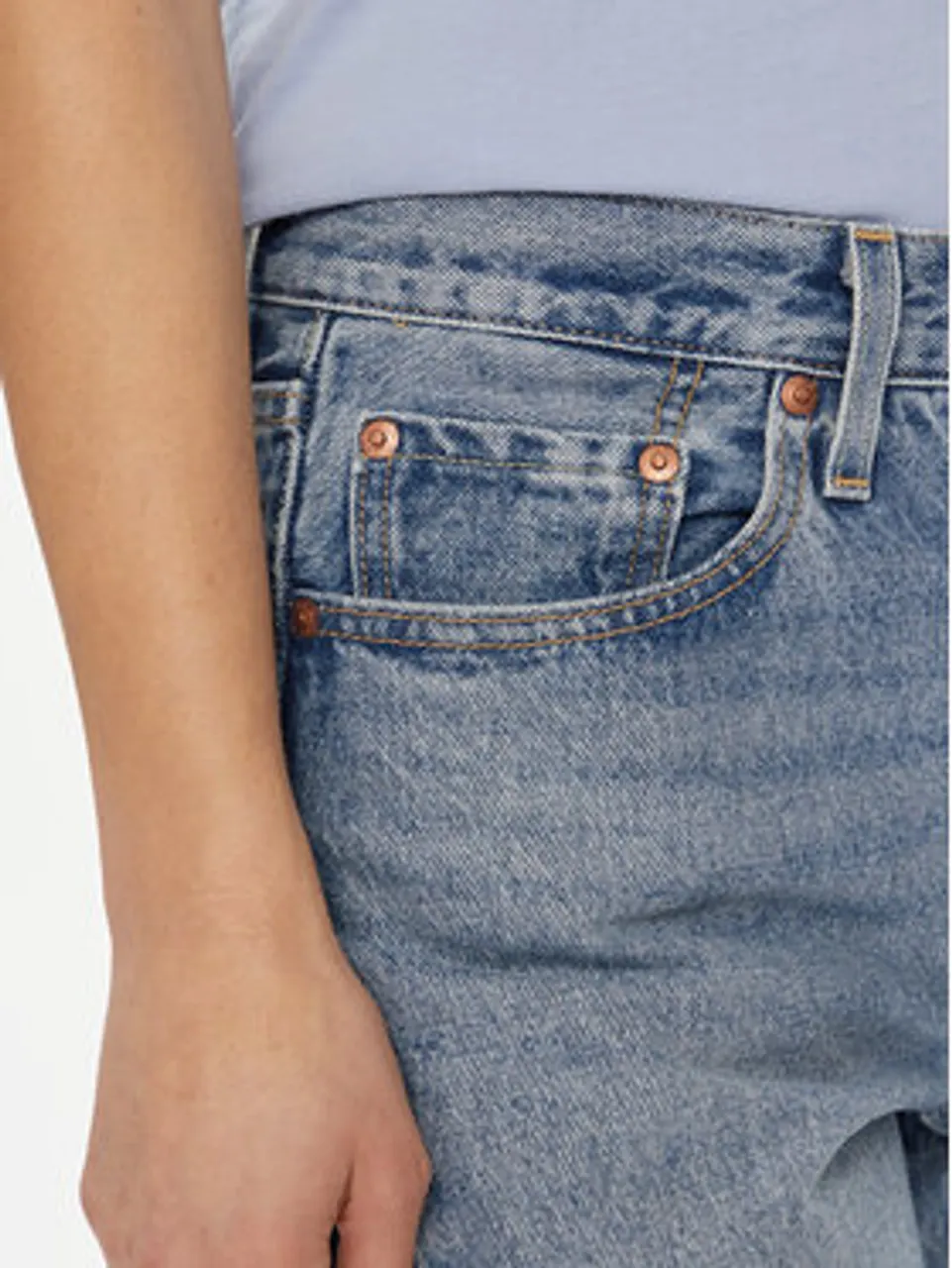 Levi's® Jeans 501® 36200-0316 Blau Cropped Fit