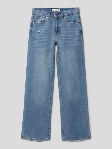 Levi’s® Kids Loose Fit Jeans mit Label-Details in Blau