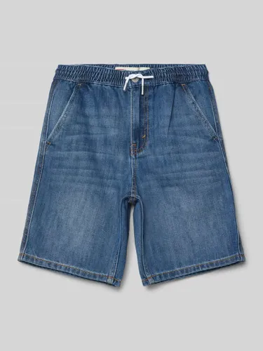 Levi’s® Kids Relaxed Fit Jeansshorts im 5-Pocket-Design in Blau