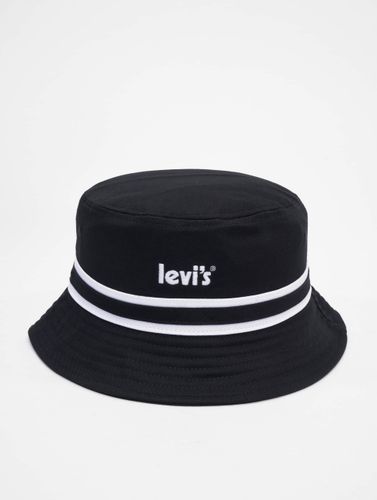 Levi's® Männer,Frauen Hut Poster Logo in schwarz