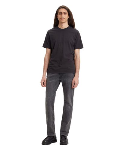 Levis Straight Jeans 514 Straight in Dark Gray Worn In
