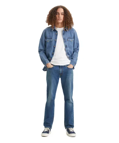 Levis Straight Jeans 514 Straight in Medium Indigo Stonewash