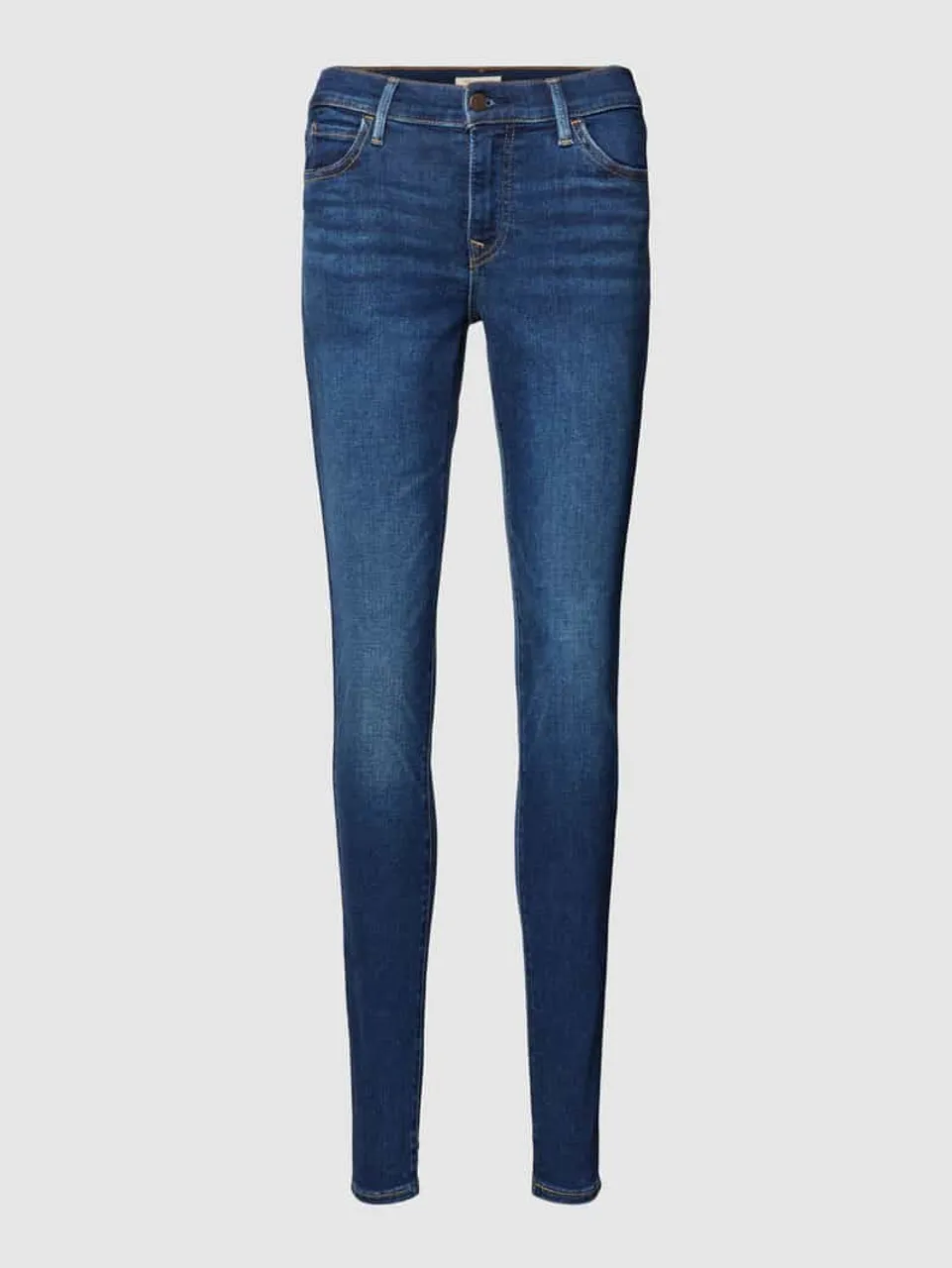 Levi's® Super Skinny Fit Jeans im 5-Pocket-Design in Dunkelblau