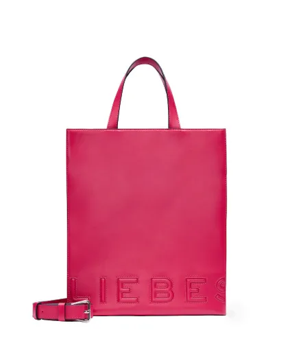 Liebeskind Berlin Paper Bag M Logo Carter Lemonade Pink
