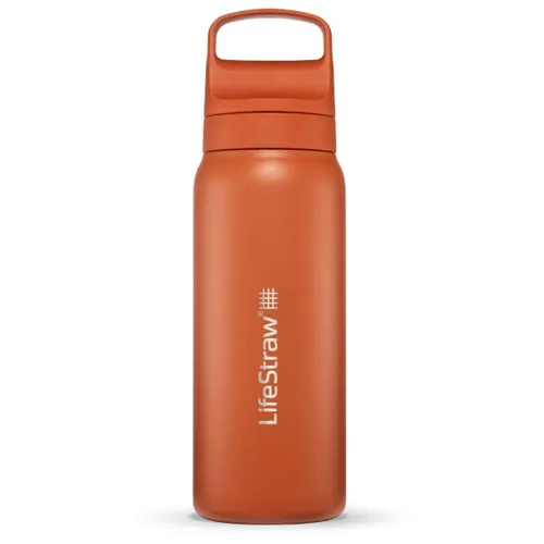 LifeStraw - Go Stainless Steel - Trinkflasche Gr 650 ml orange