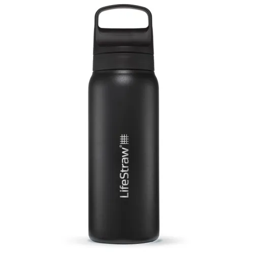 LifeStraw - Go Stainless Steel - Trinkflasche Gr 650 ml schwarz/grau