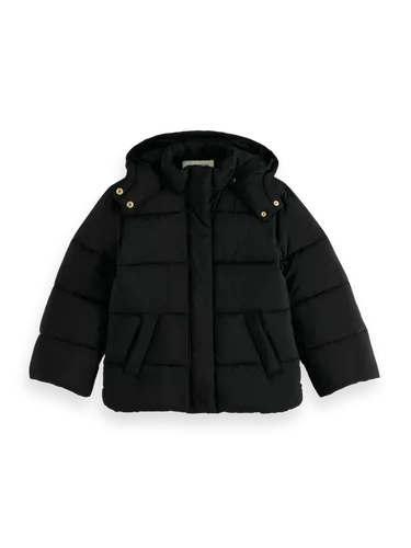 Lightweight oversized puffer jacket - Größe 10 - Multicolor - Mädchen - Jacke - Scotch & Soda