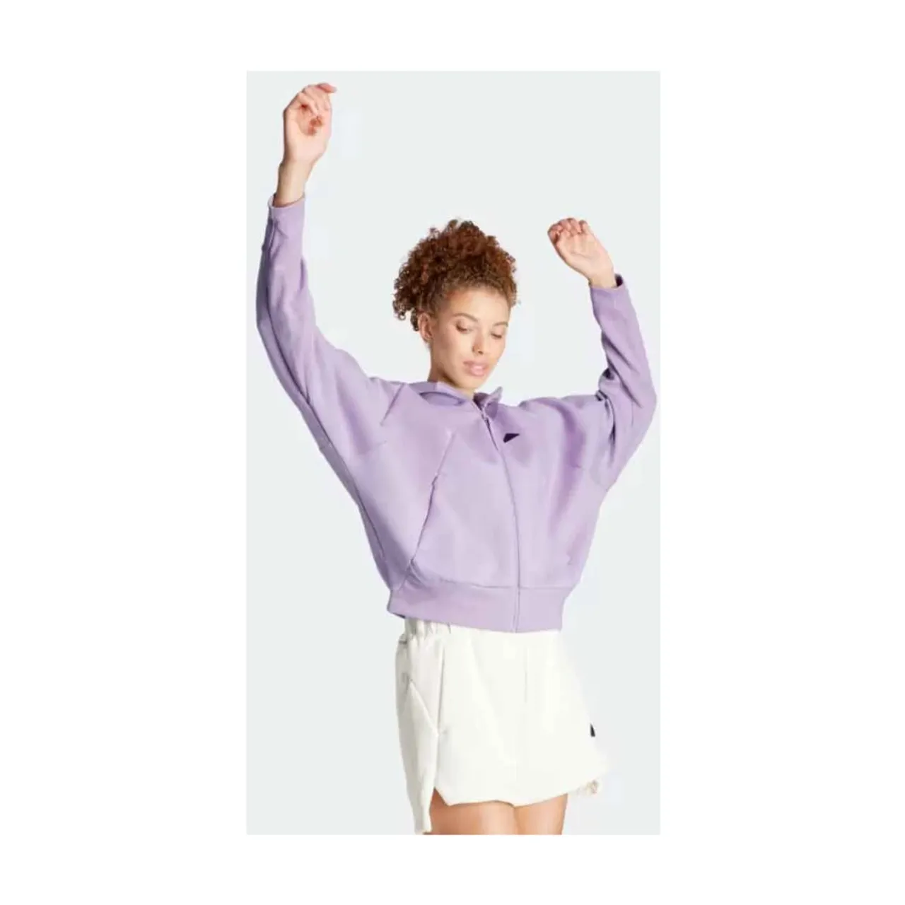 Lila Sweater Z.n.e. für Frauen Adidas
