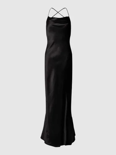 Lipsy Abendkleid mit Gehschlitz in Black