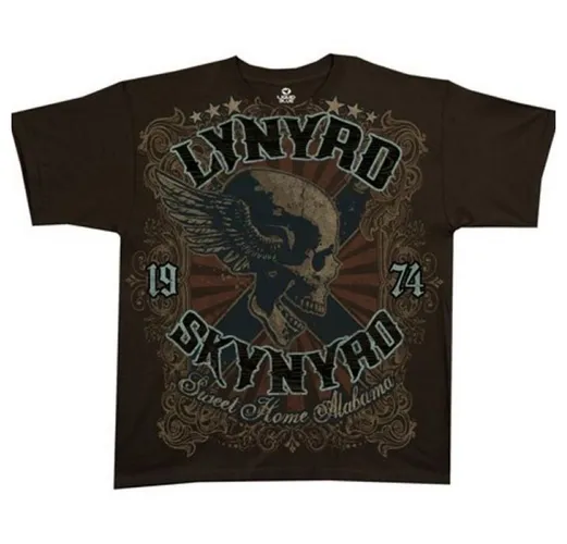 Liquid Blue T-Shirt Lynyrd Skynyrd - Sweet Home Alabama mit lizensiertem Print